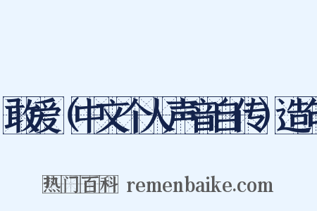 敢爱（中文个人声音自传）造句是什么意思的图片